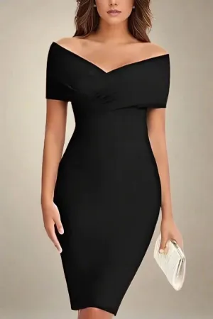 Bea Bandage Dress - Classic Black