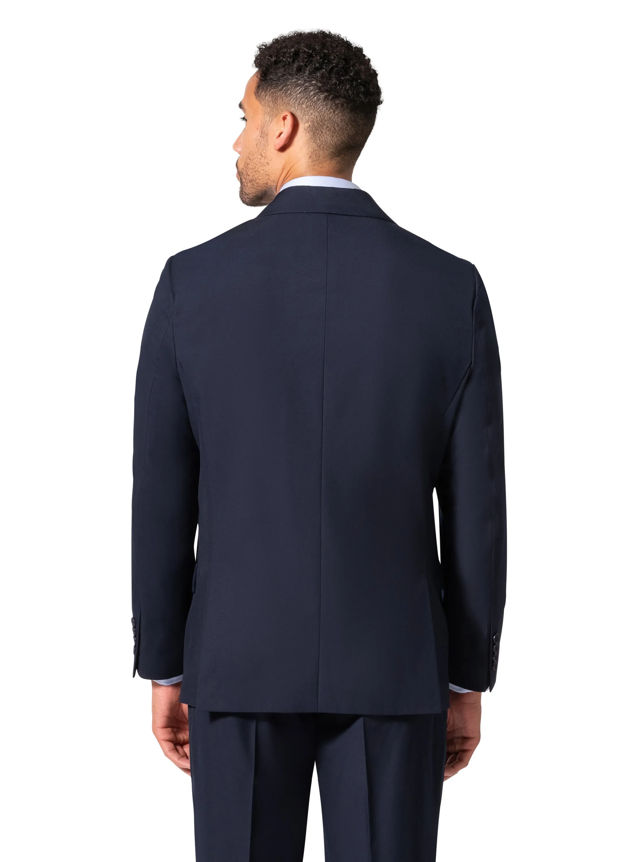 Berragamo A6732 D/B Slim Fit Suit - Navy