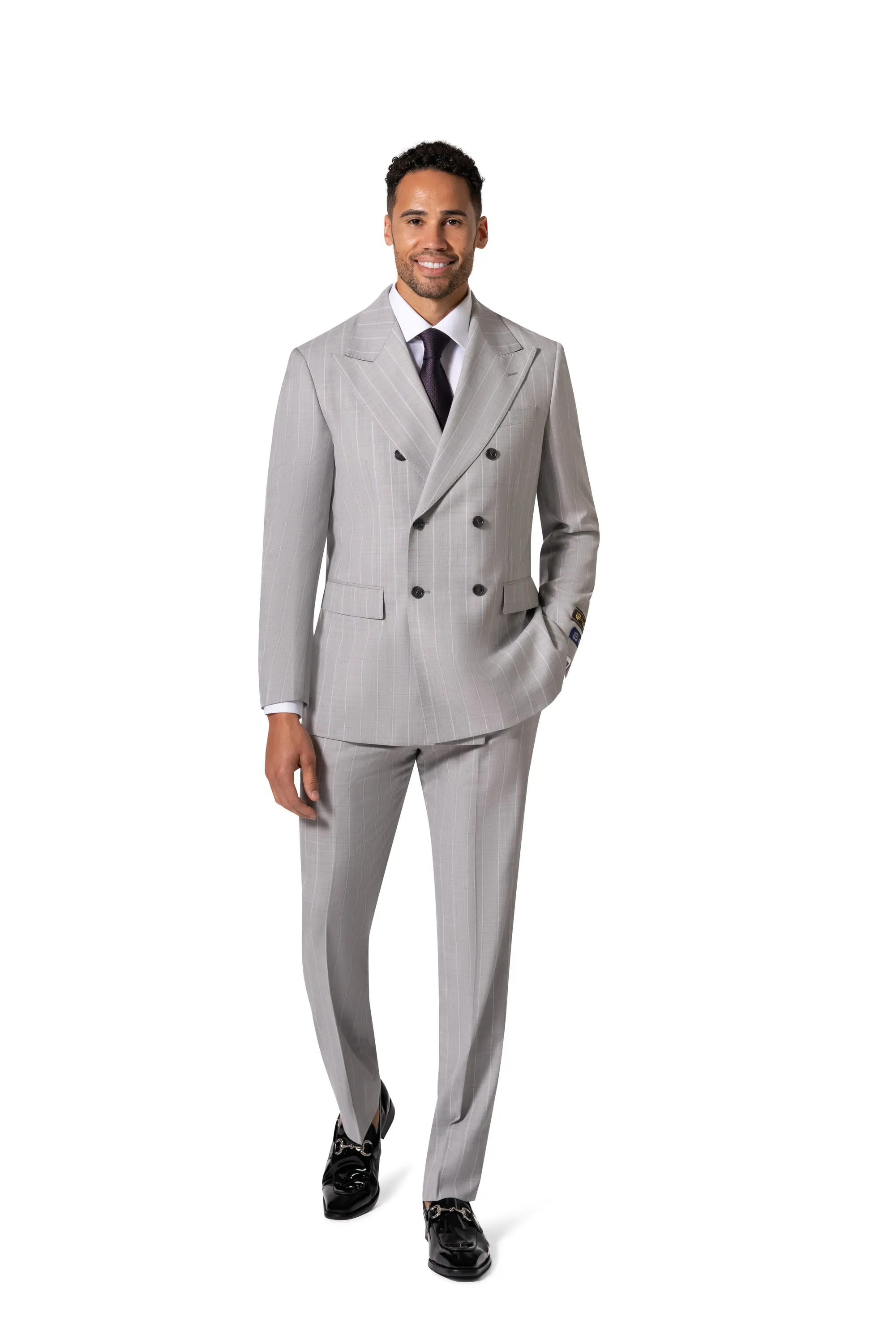 Berragamo Elegant - Faille Wool 10005.2054 D/B Modern Fit Suit