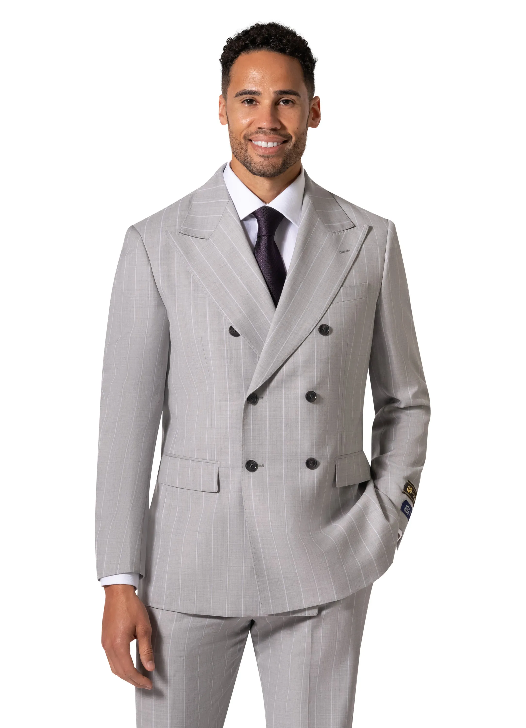 Berragamo Elegant - Faille Wool 10005.2054 D/B Modern Fit Suit