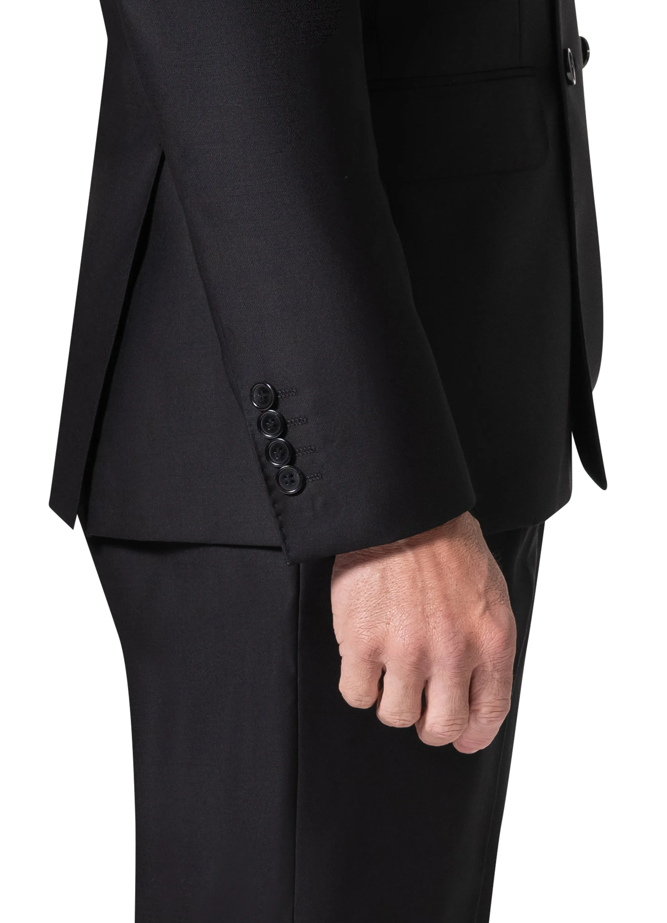 Berragamo Elegant - Faille Wool 10153.004 D/B Tuxedo