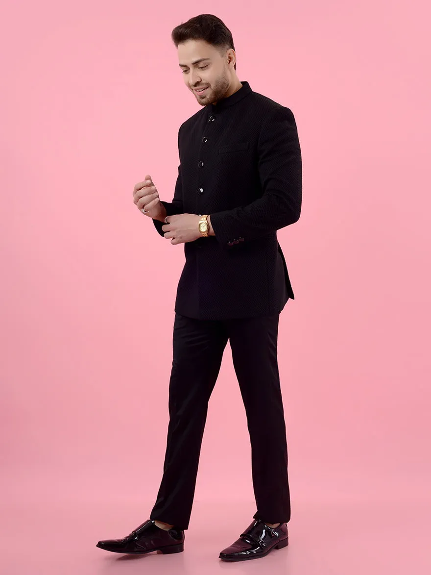 Black Jodhpuri Suit | TULA