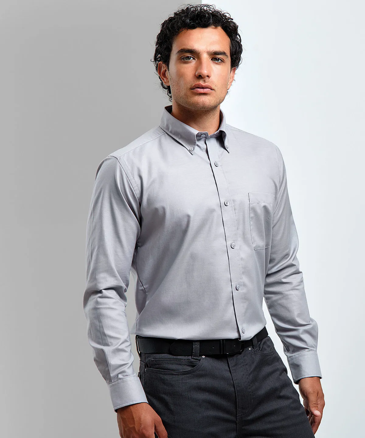 Black - Signature Oxford long sleeve shirt