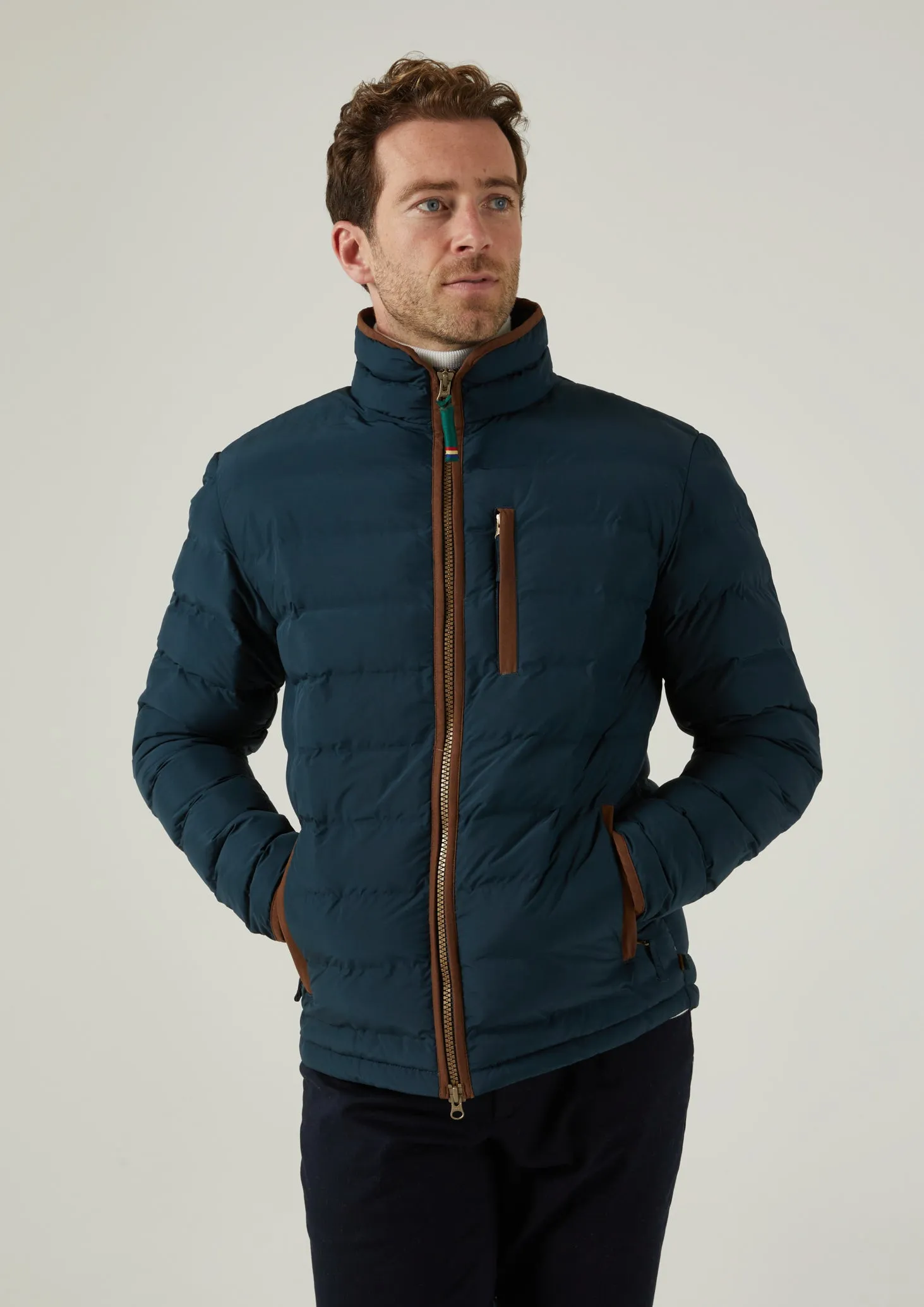 Calsall Men's Jacket In Navy