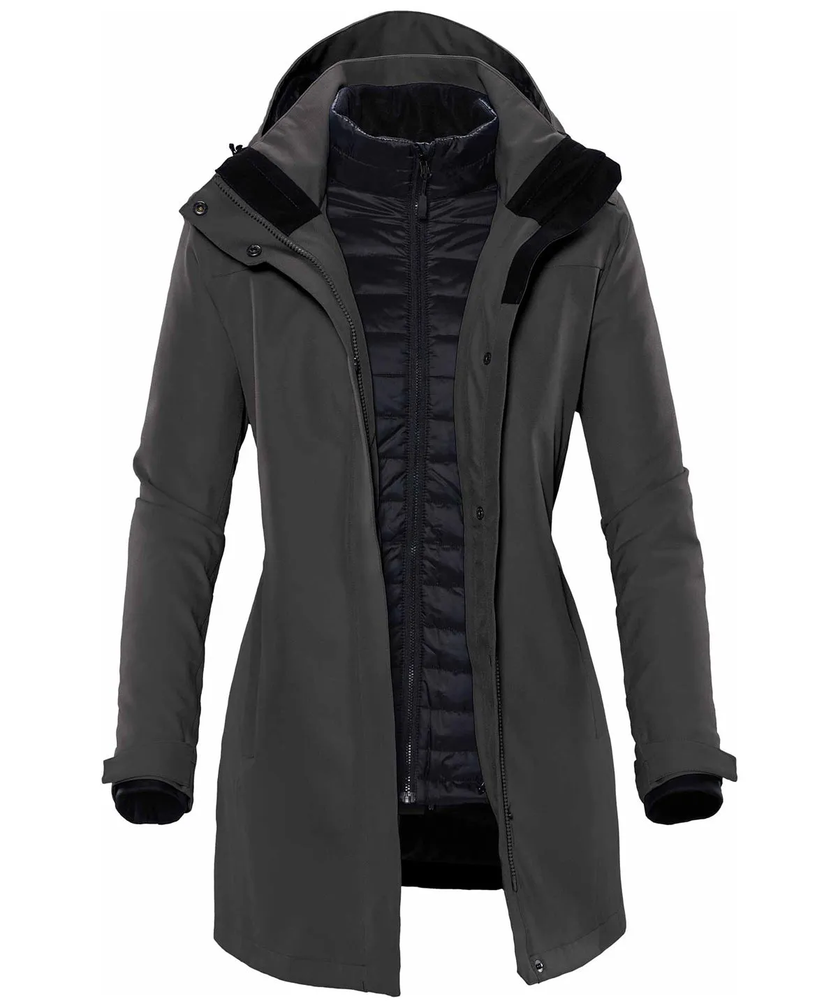 Charcoal Twill - Women's Avalante system jacket