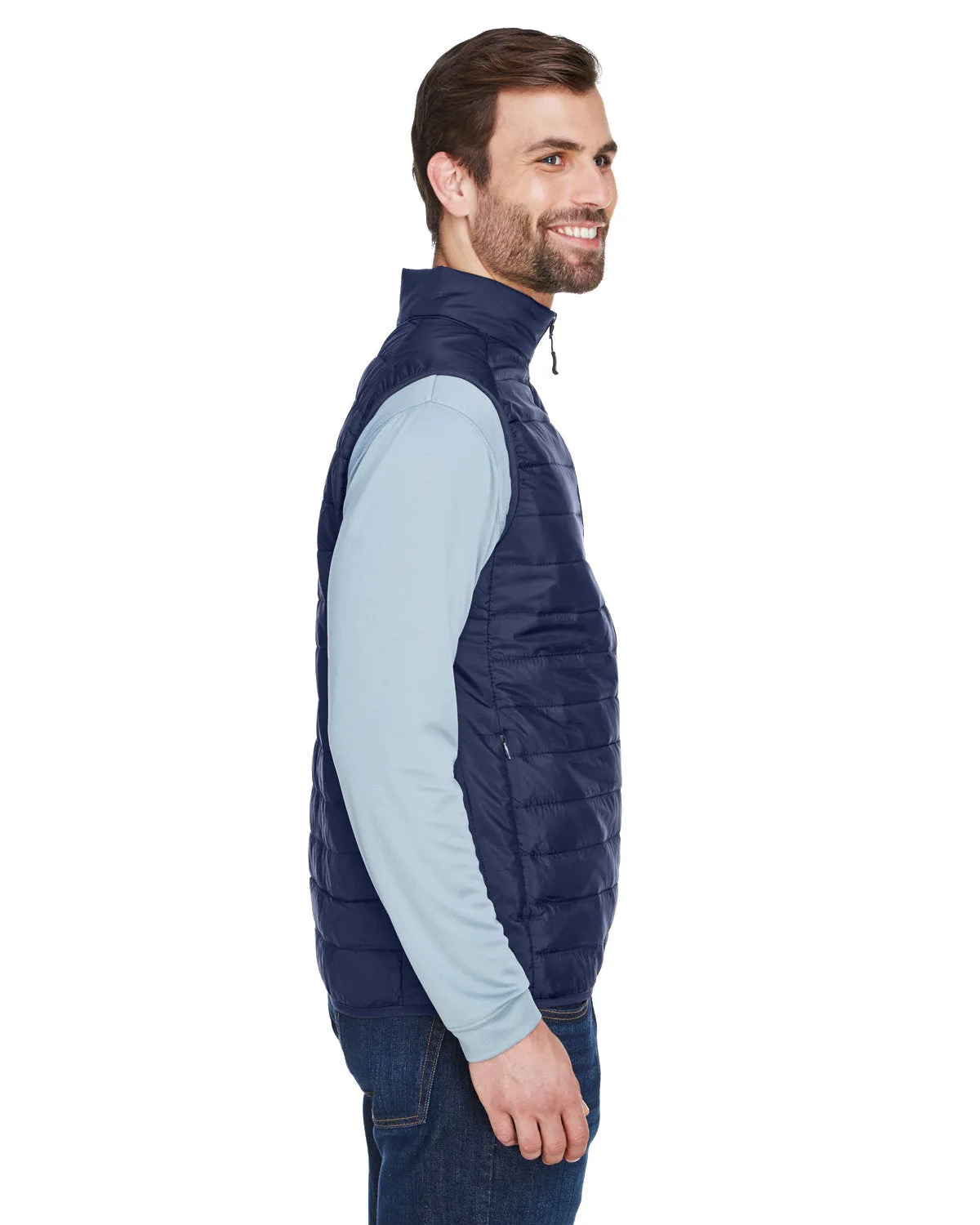 CORE365 Men's Prevail Packable Puffer Vest