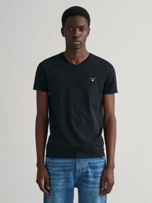 Gant Black Original Regular Fit T-Shirt