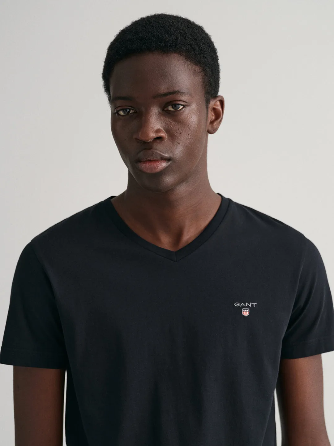 Gant Black Original Regular Fit T-Shirt