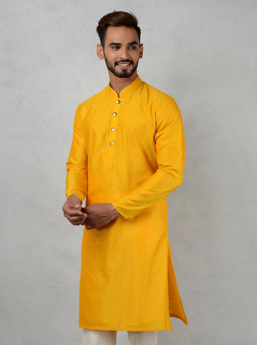 Haldi Yellow Kurta Set | TULA