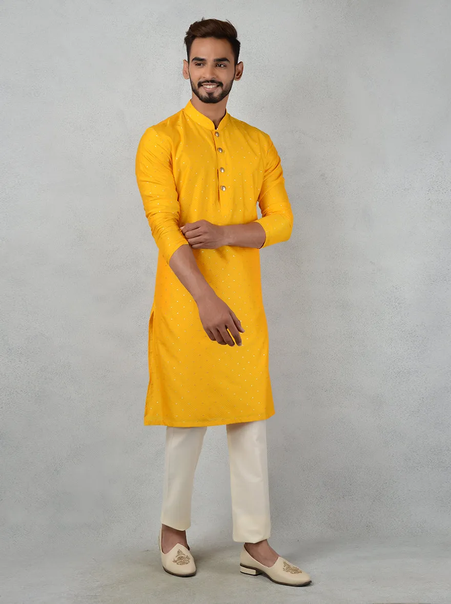 Haldi Yellow Kurta Set | TULA