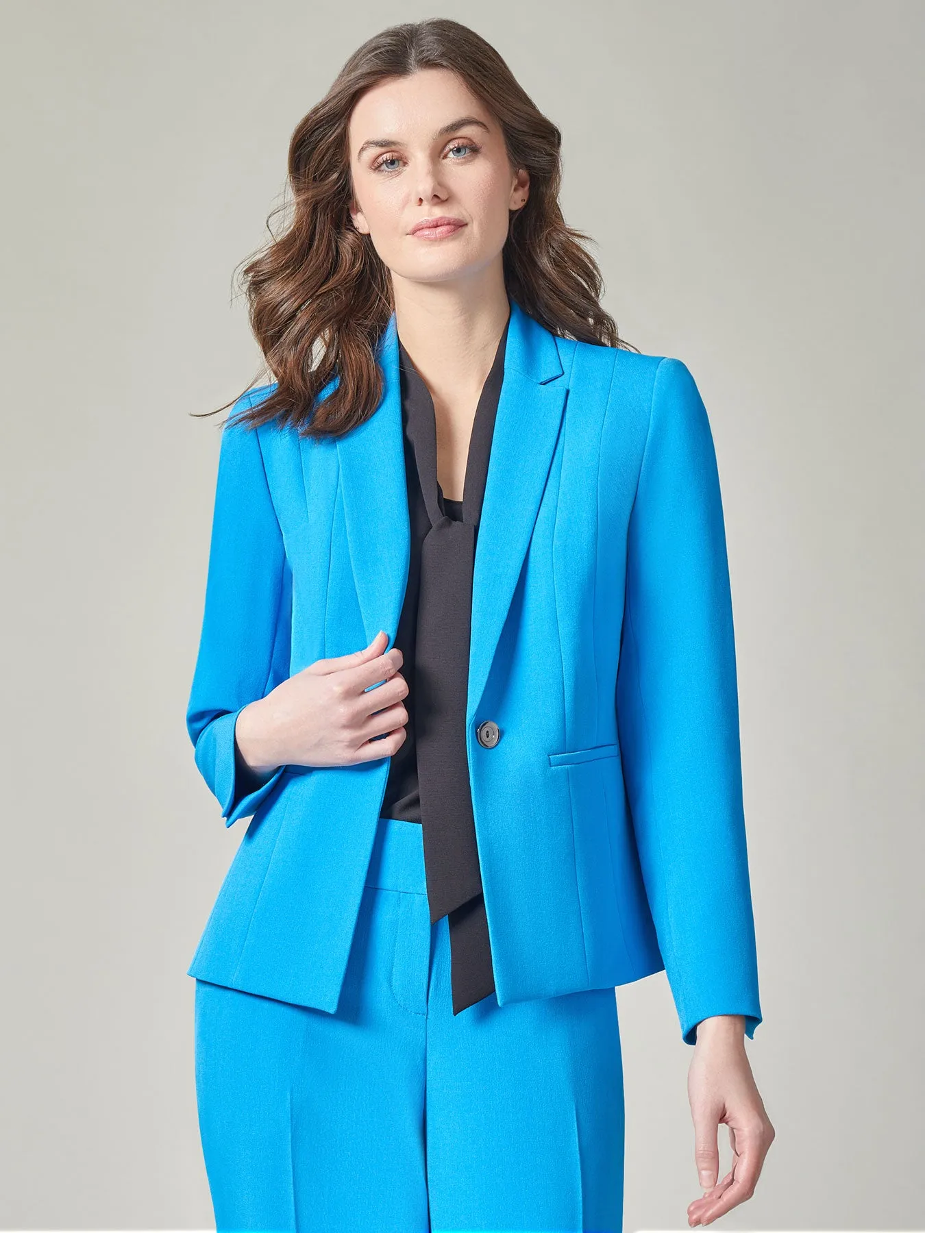 Holly Jacket, Iconic Stretch Crepe