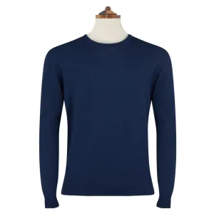 Kyan Light Navy Crew Neck Pullover