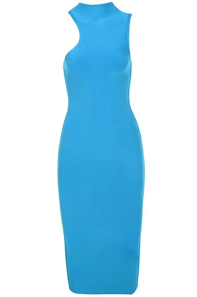 Layla Bandage Midi Dress - Sky Blue