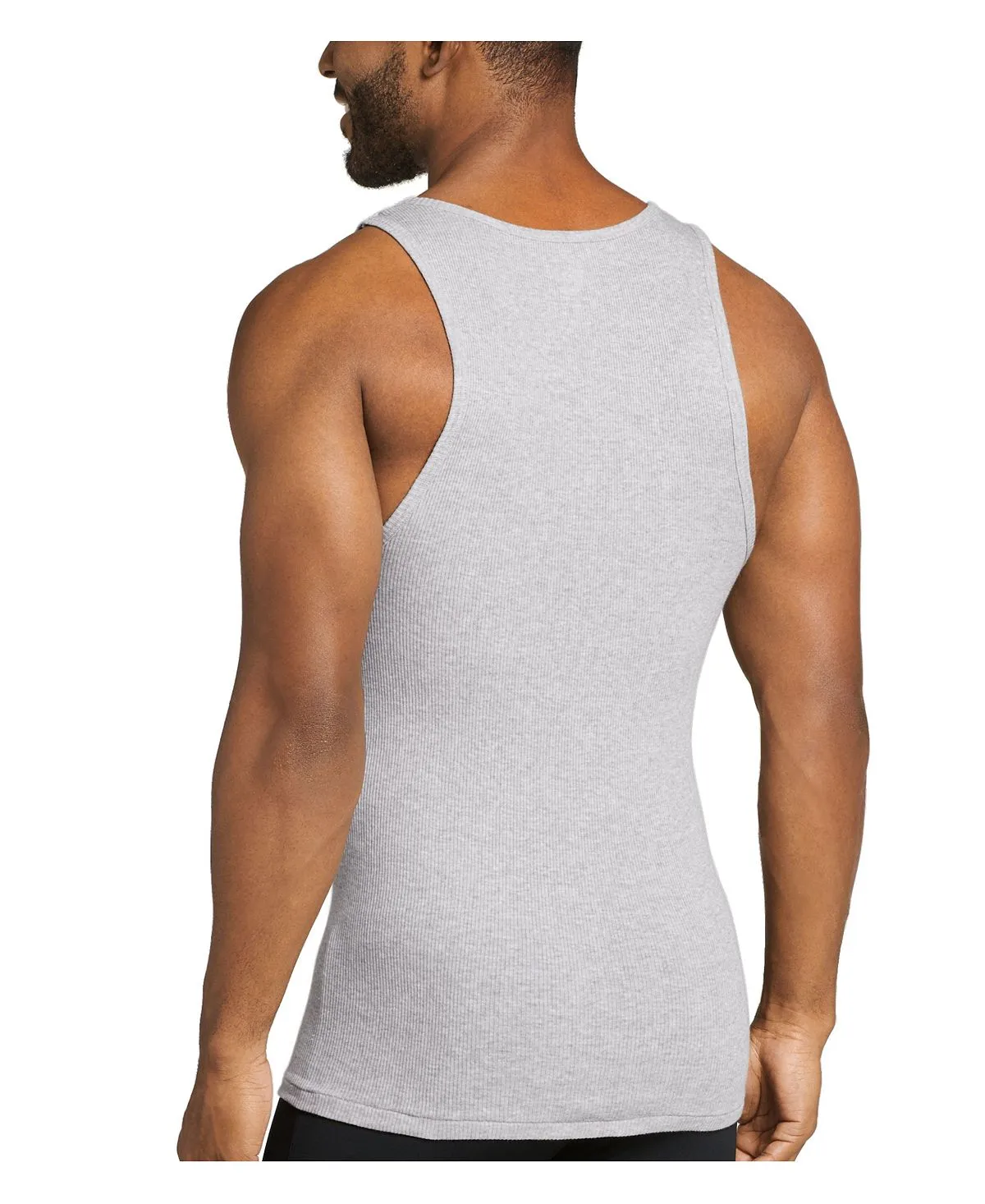 Men's Cotton Shirt Tank Top, Pack of 4 Jockey, multi