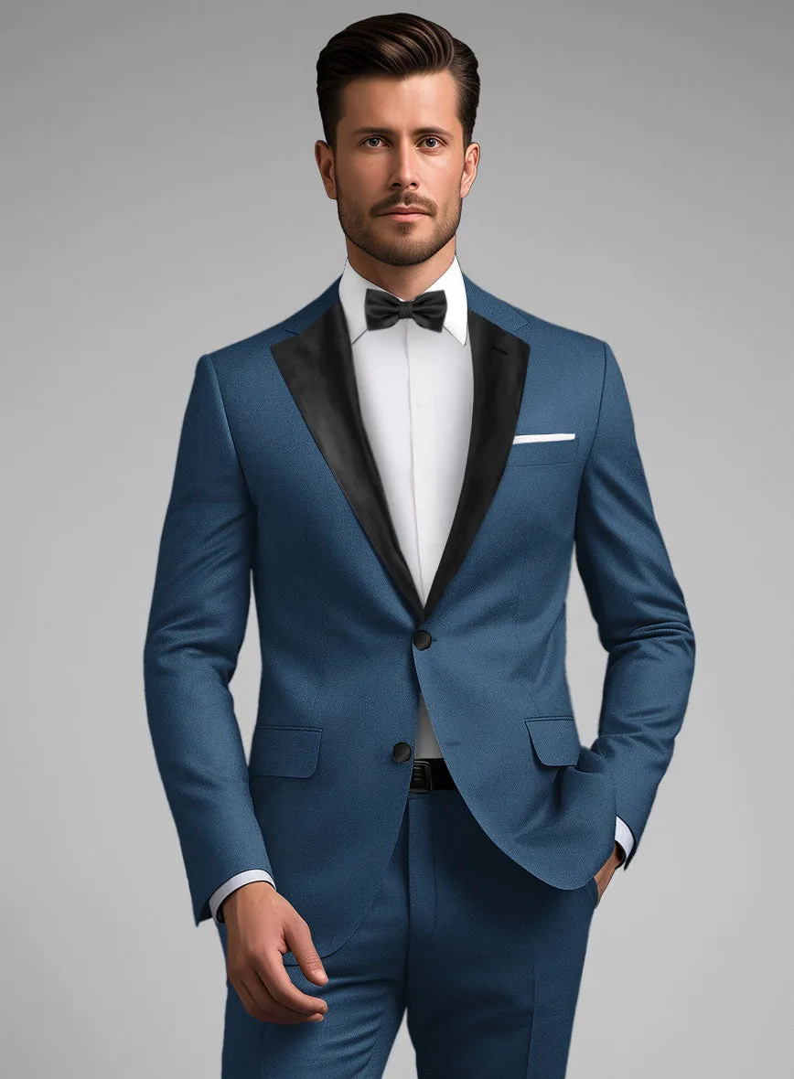 Napolean Casa Blue Wool Tuxedo Suit