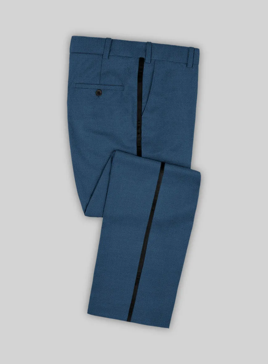 Napolean Casa Blue Wool Tuxedo Suit