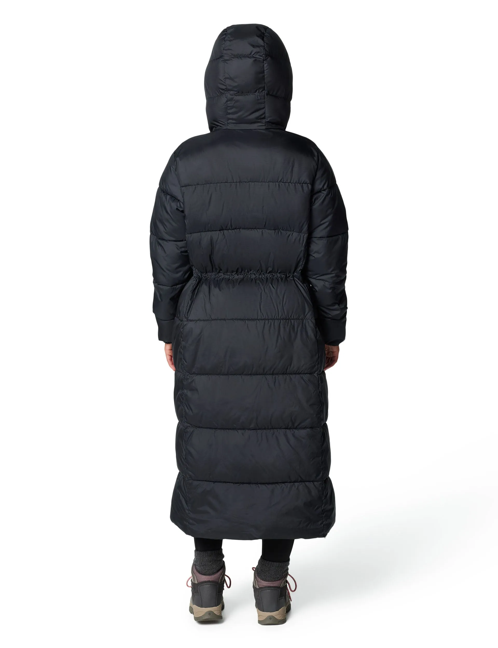 Pike Lake III Long Puffer Jacket - Black