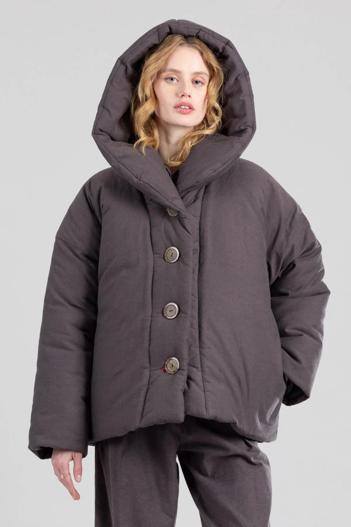 Puffer Hoodie Jacket