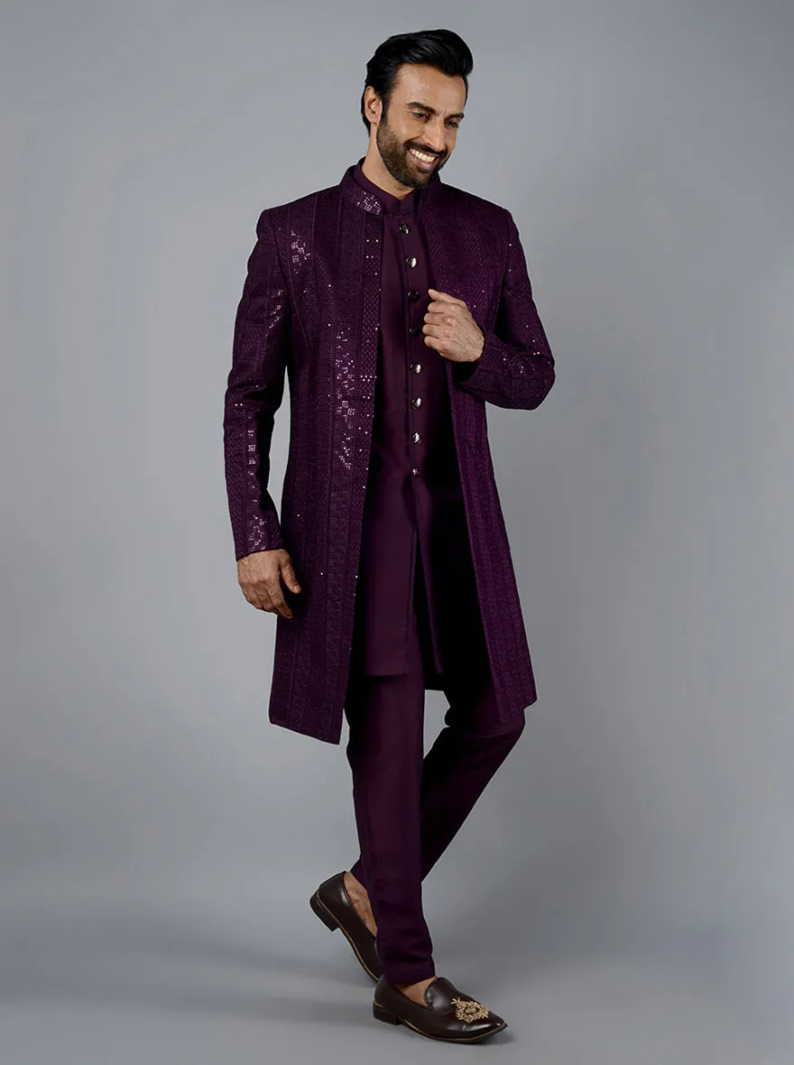 Purple Indowestern | TULA