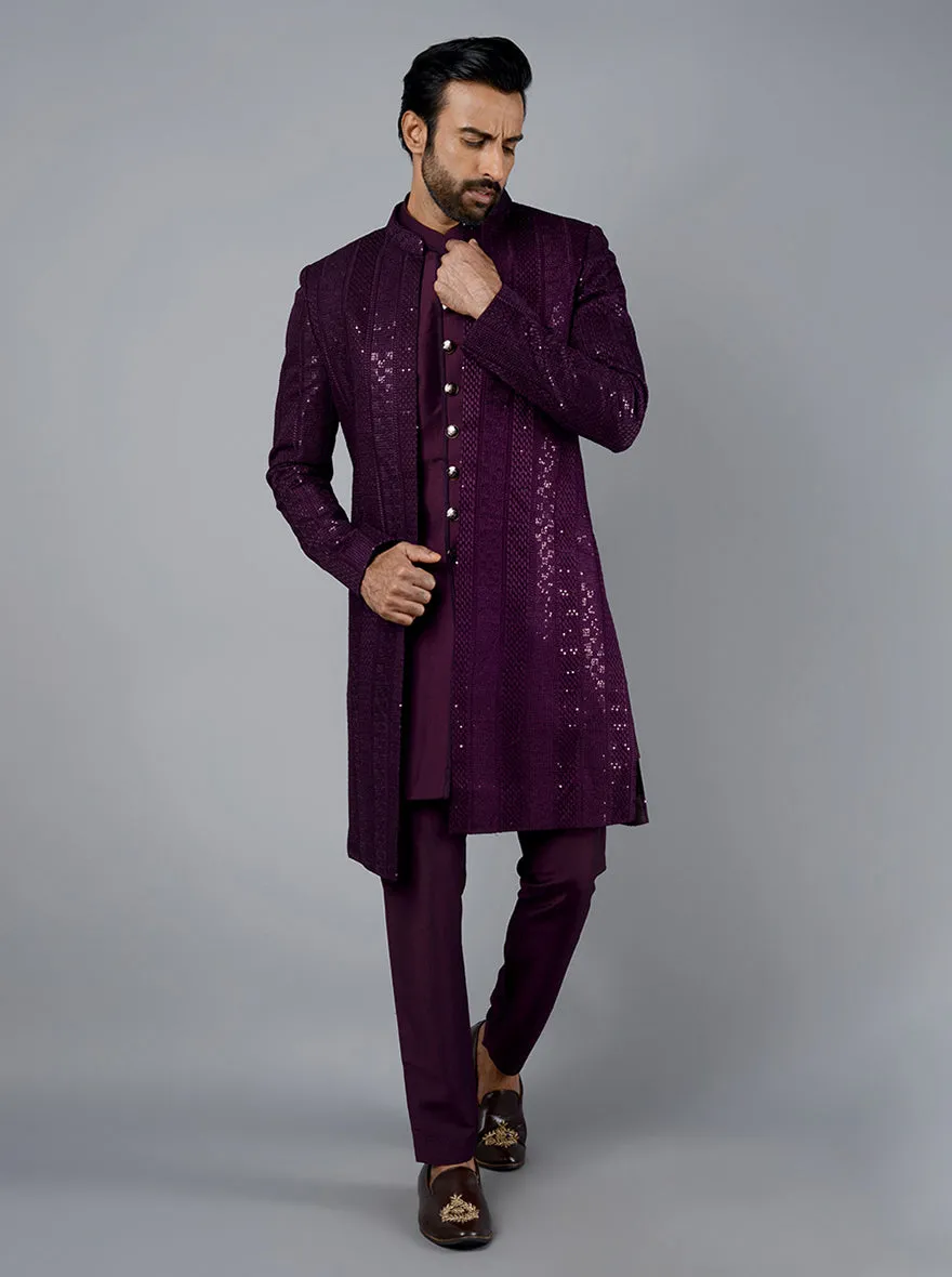 Purple Indowestern | TULA