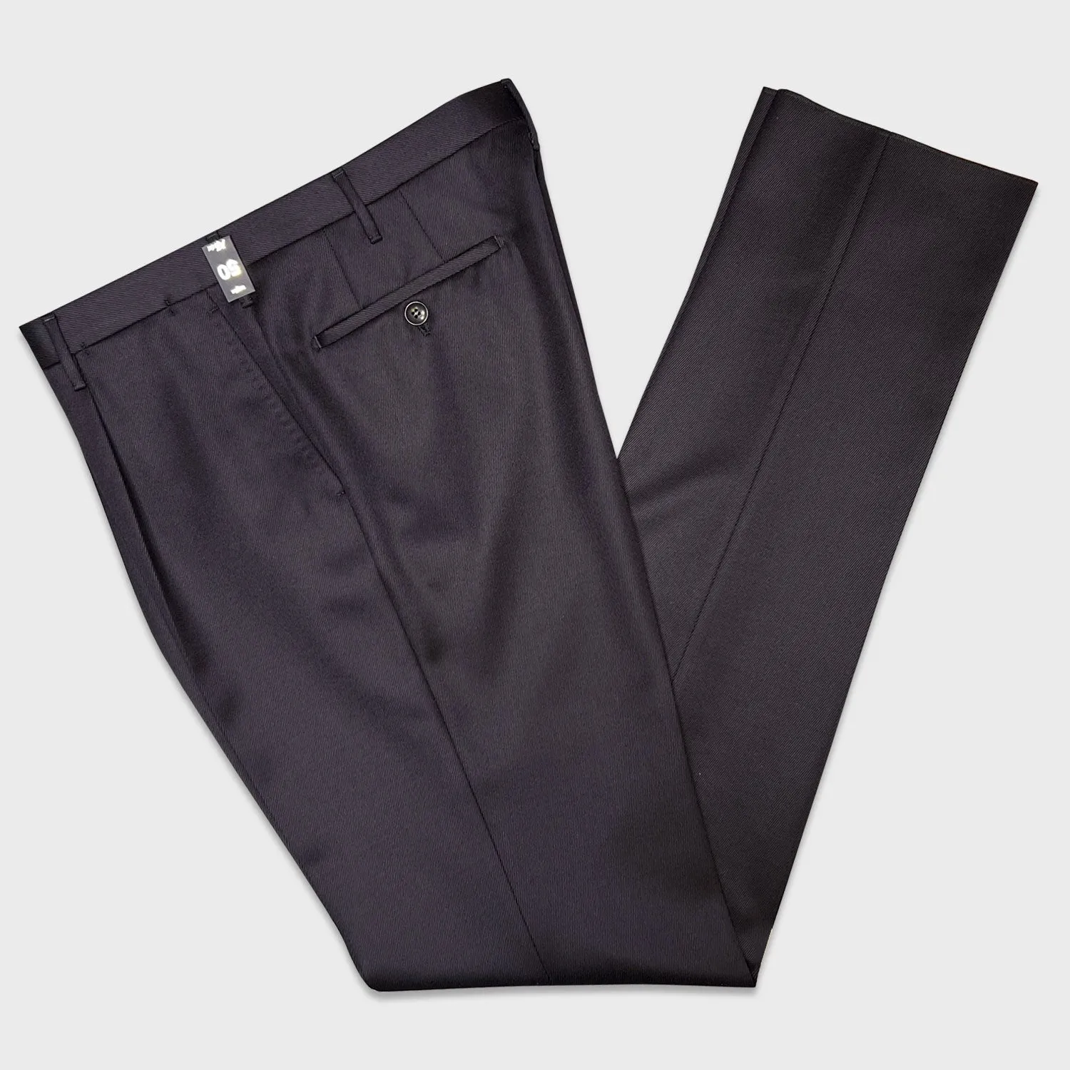 Rota Covert Wool Trousers Dark Blue