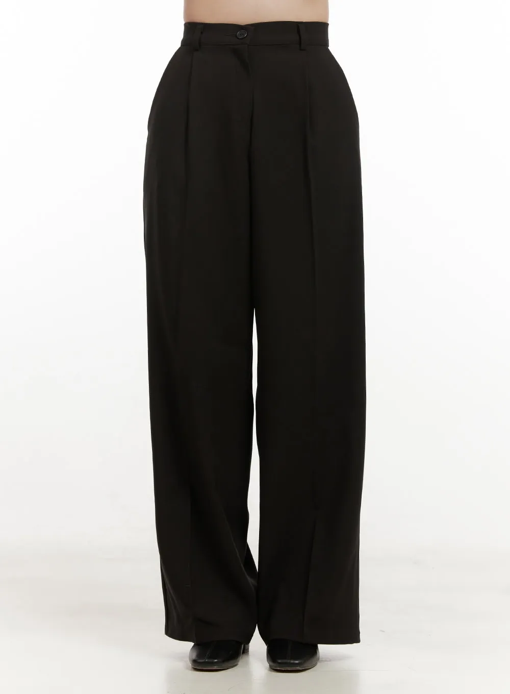 Seraphina Wide Fit Pintuck Slacks ON429