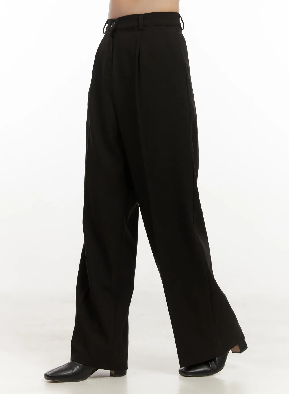 Seraphina Wide Fit Pintuck Slacks ON429