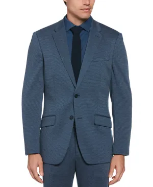 Slim Fit Neat Knit Suit Jacket