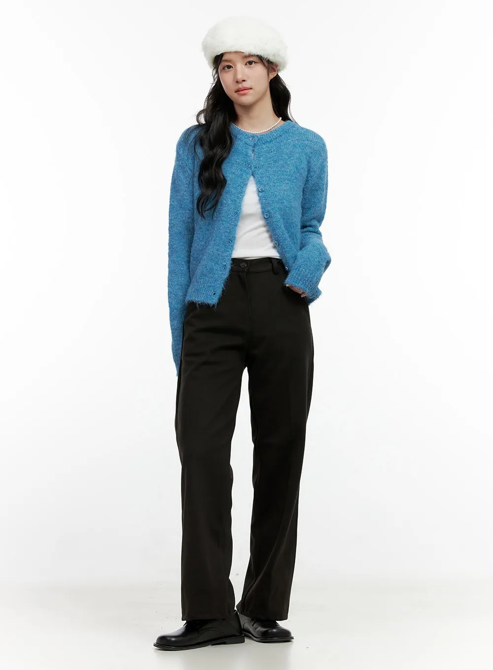 Tailored Wide-Fit Slacks ON404