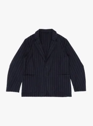 Take Easy Jacket Navy Stripe