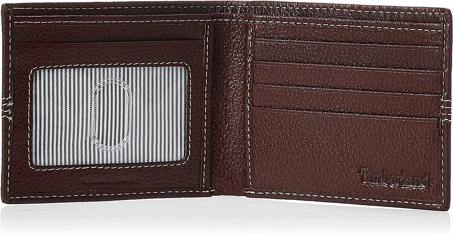 Timberland Men's Sportz Quad Leather Passcase Wallet