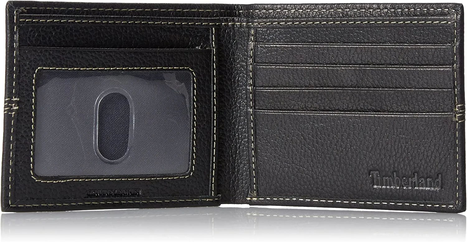 Timberland Men's Sportz Quad Leather Passcase Wallet