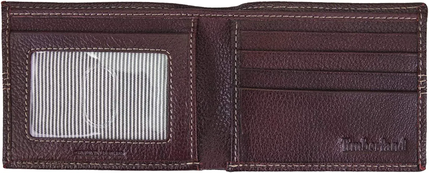 Timberland Men's Sportz Quad Leather Passcase Wallet