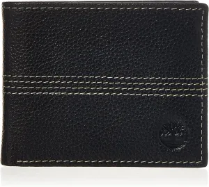 Timberland Men's Sportz Quad Leather Passcase Wallet