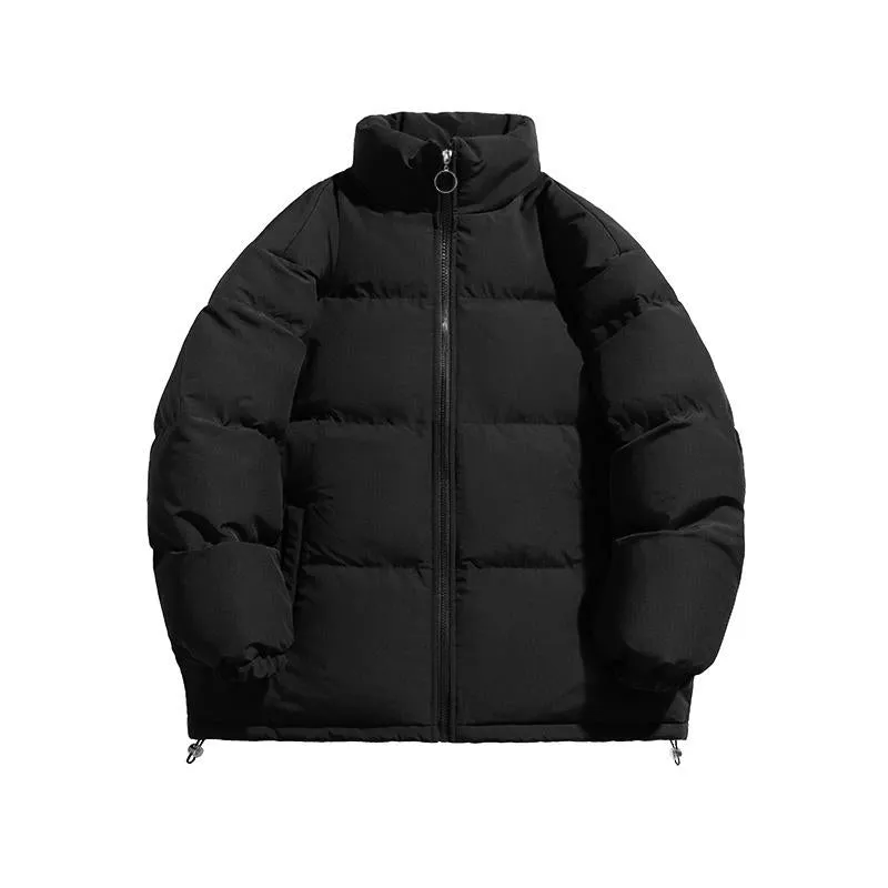 Versatile Stand-Up Collar Thickened Puffer Jacket